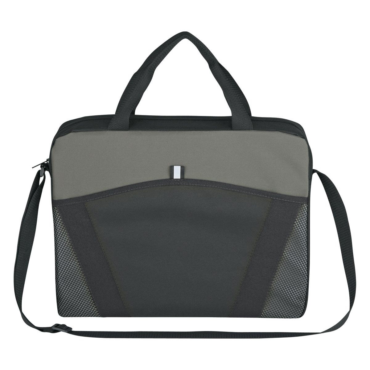 Black Casual Friday Messenger Brief (15"W x 3"D x 12"H)