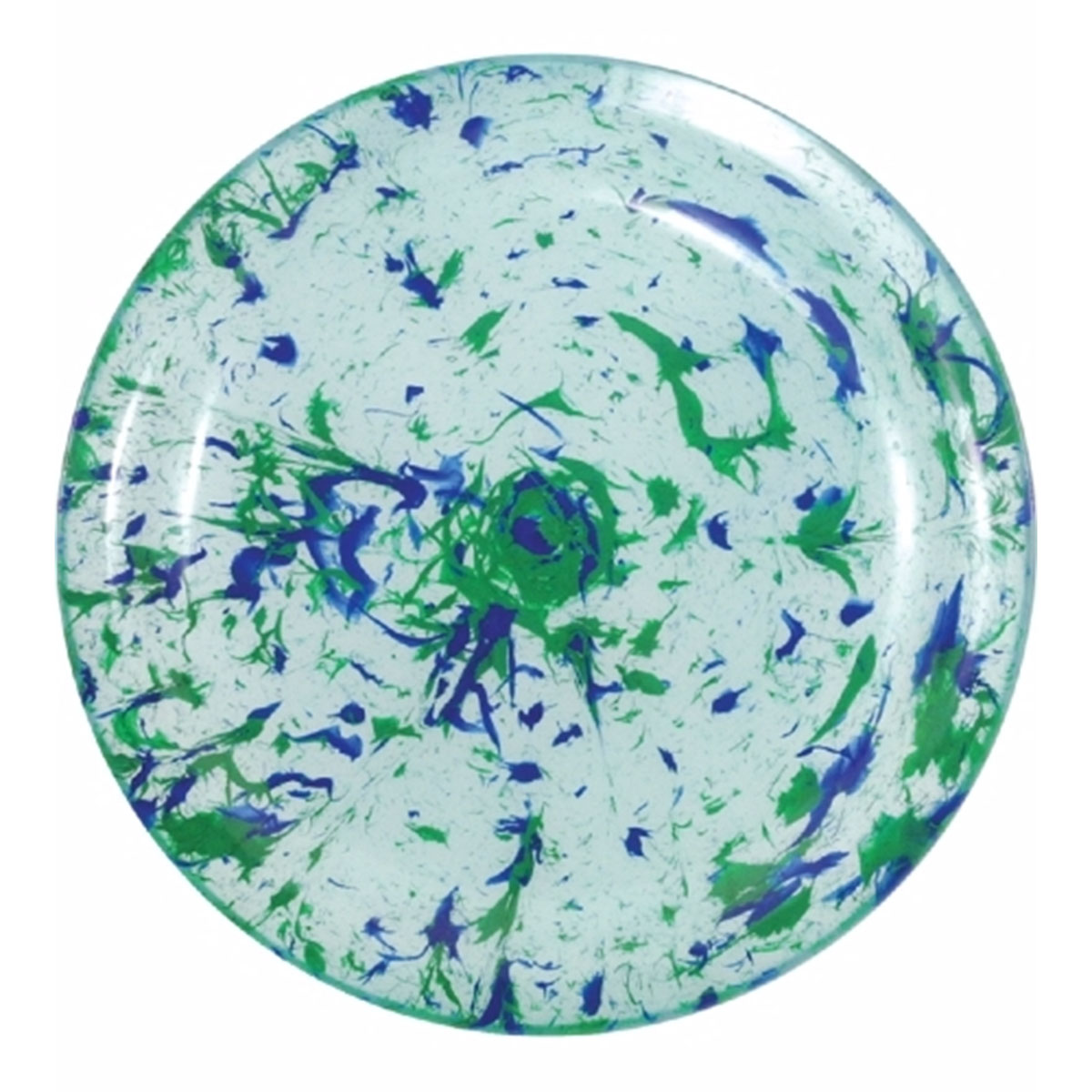 Blue/Green Confetti Flyer (9” Dia.)