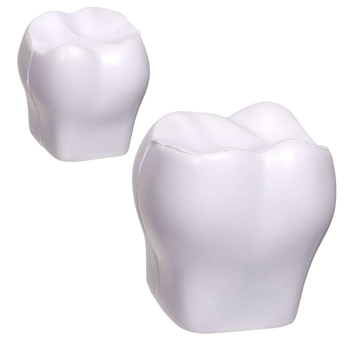 Screen Print 1 Color 1 Location Tooth Shaped Stress Reliever