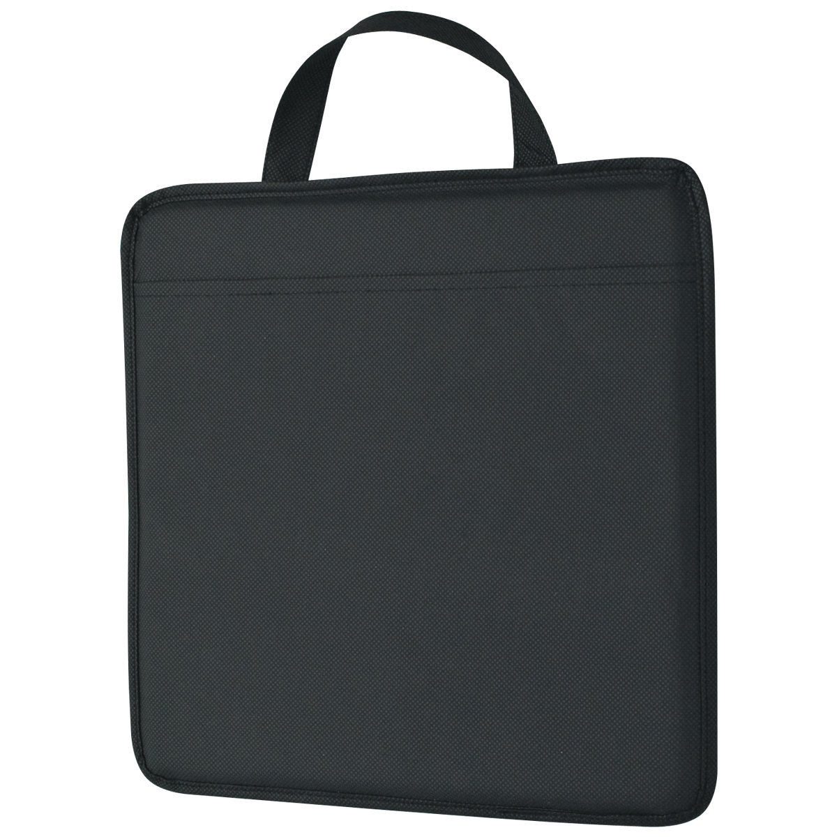 Black Non-Woven Stadium Cushion