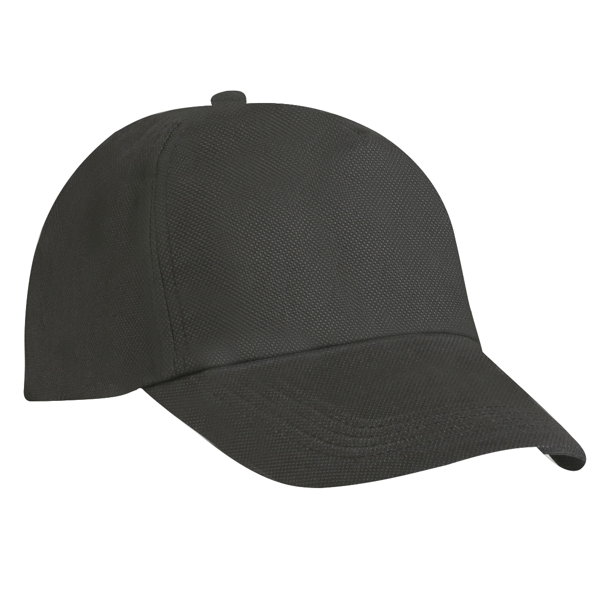 Black Budget Saver Non-Woven Cap