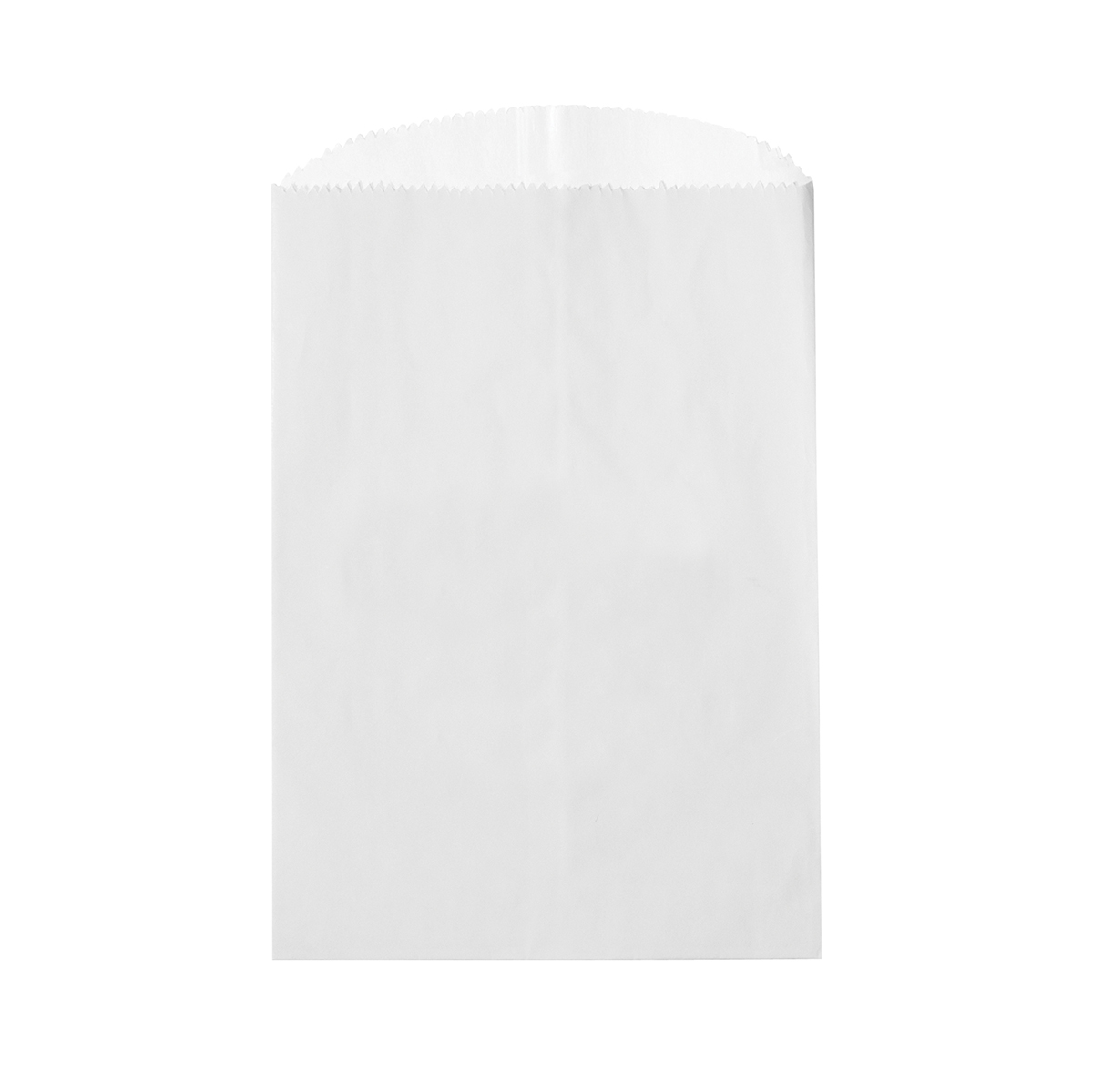 White Unlined Paper Gourmet Cookie, Candy, & Nut Bag (4 3/4"x6 3/4")