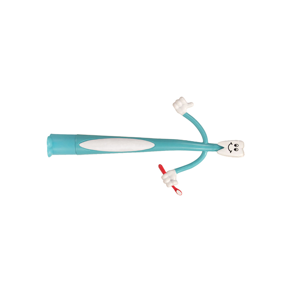 Light Blue Tooth Bend-A-Pen