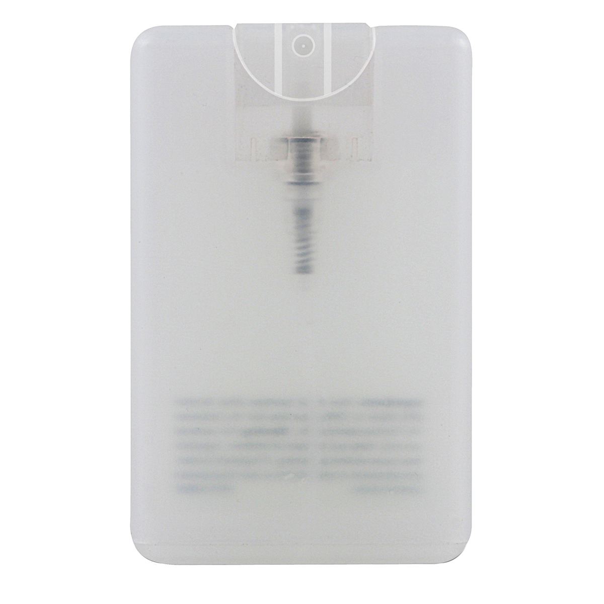 Clear/Frost Credit Card Style Natural Insect Repellent Spray