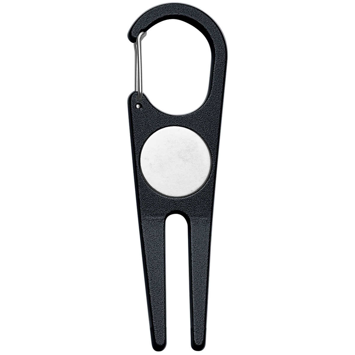Black Aluminum Divot Tool With Ball Marker