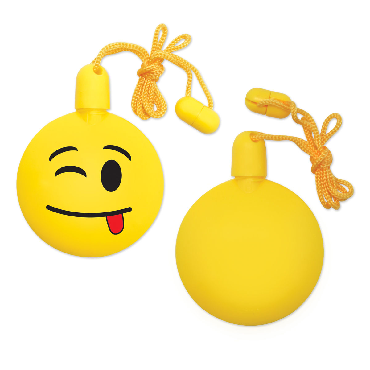 Screen Print 1 Color 1 Location Emoji Bubble Necklace