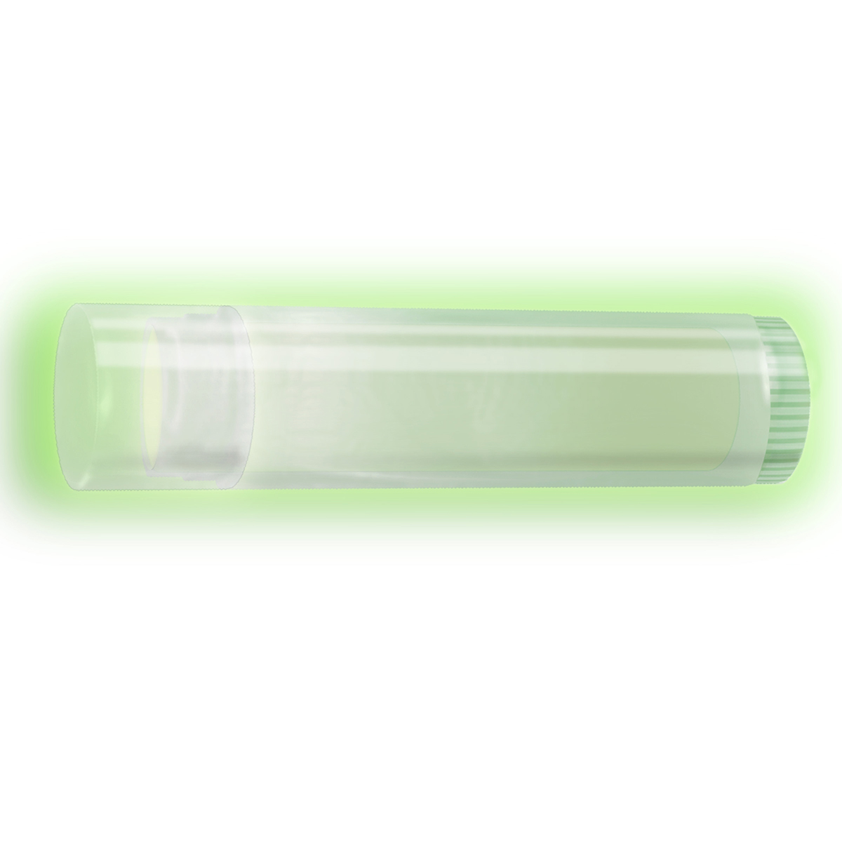 Pomegranate All Natural Lip Balm in a Glow in the Dark Tube