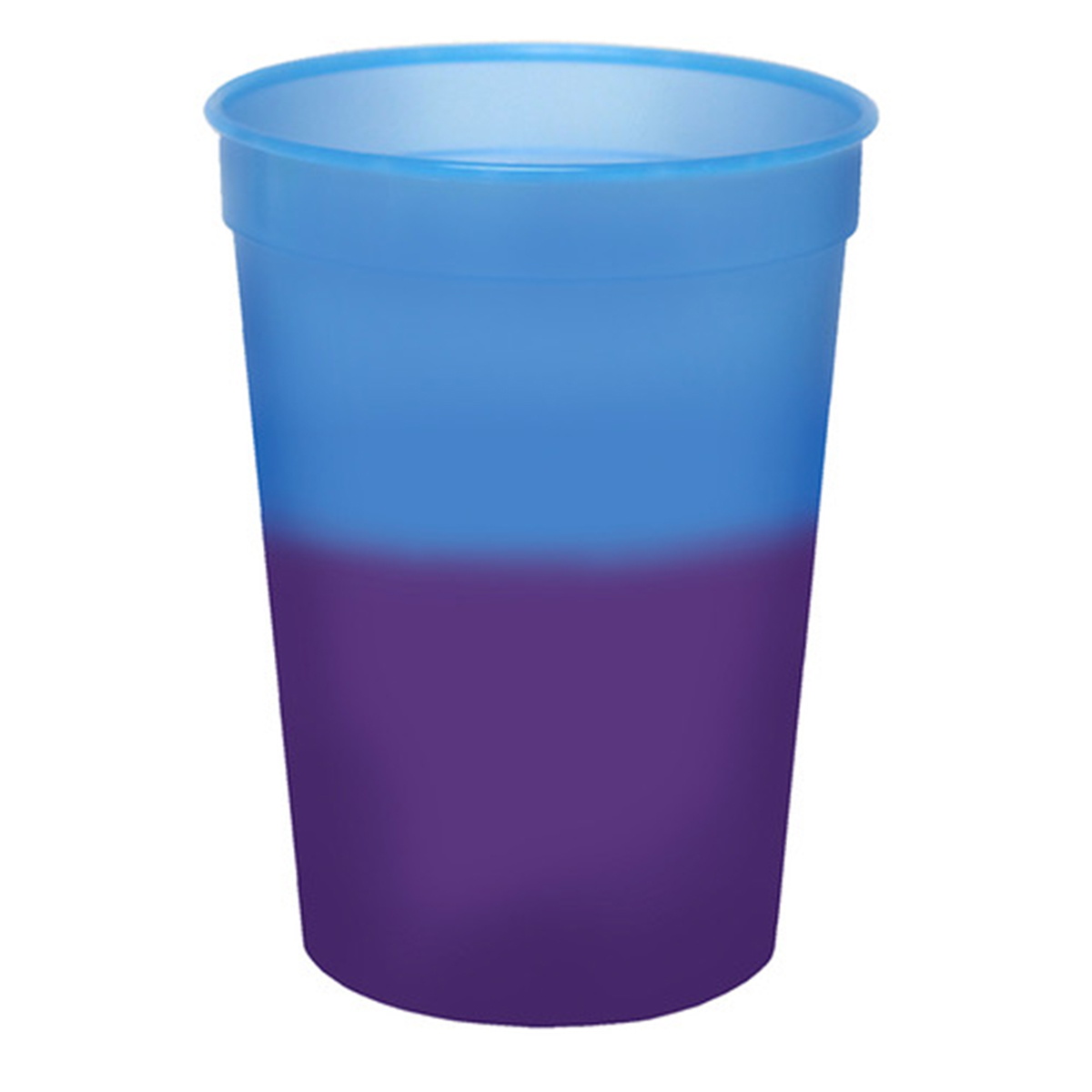 Blue to Purple Stadium Mood Cup (12 oz)