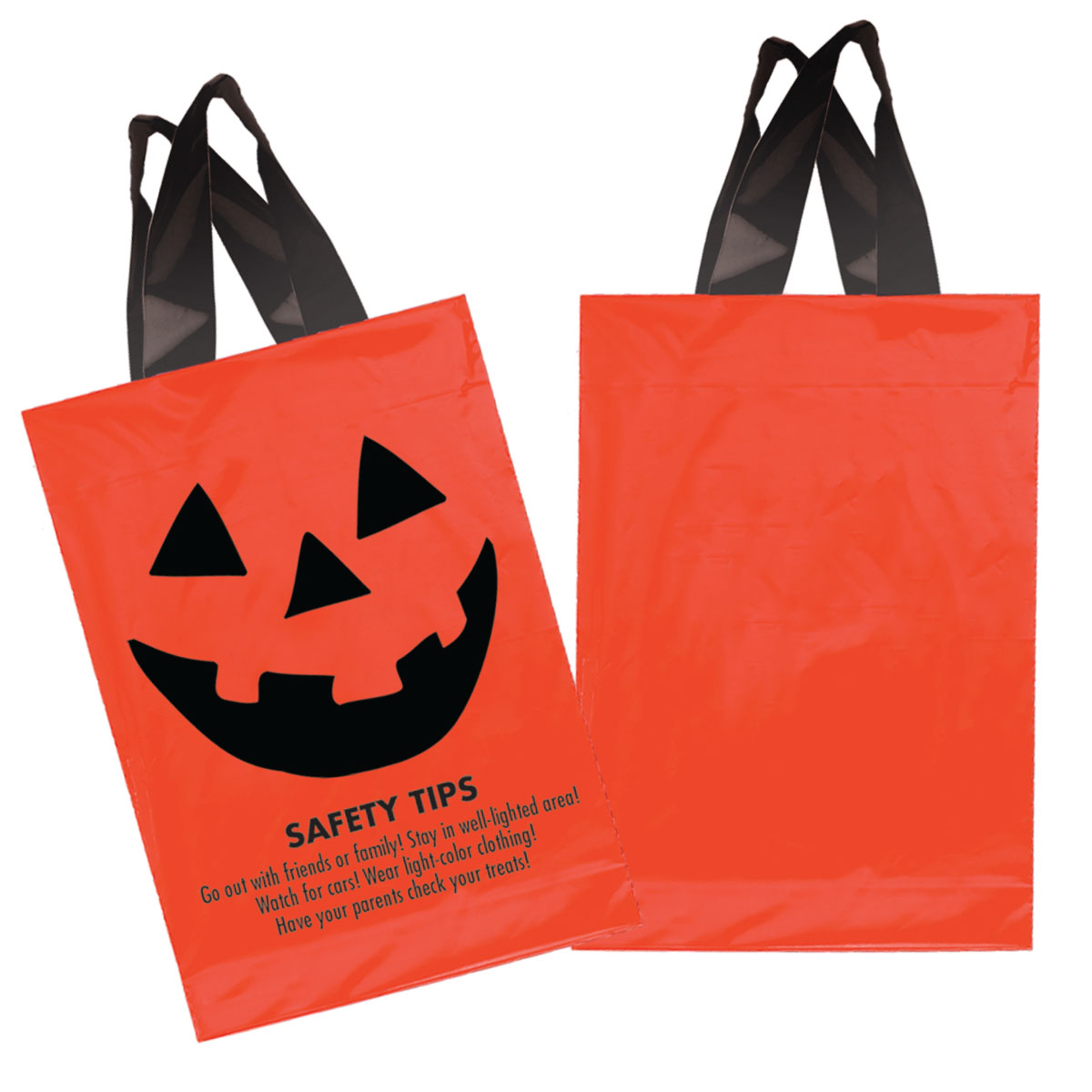 Orange Halloween Stock Design Orange Soft Loop Shopper