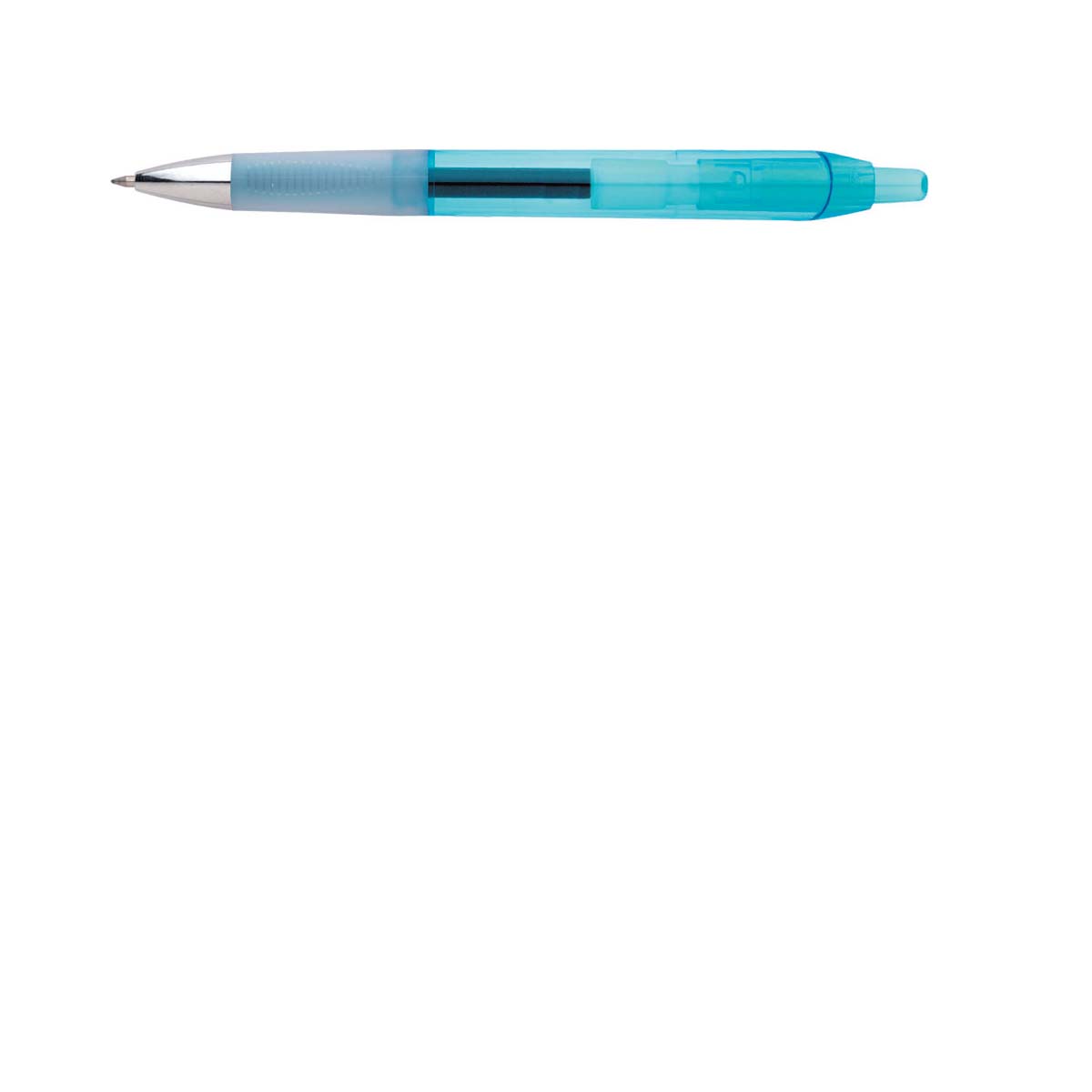 Clear Blue BIC Intensity Clic Gel Pen