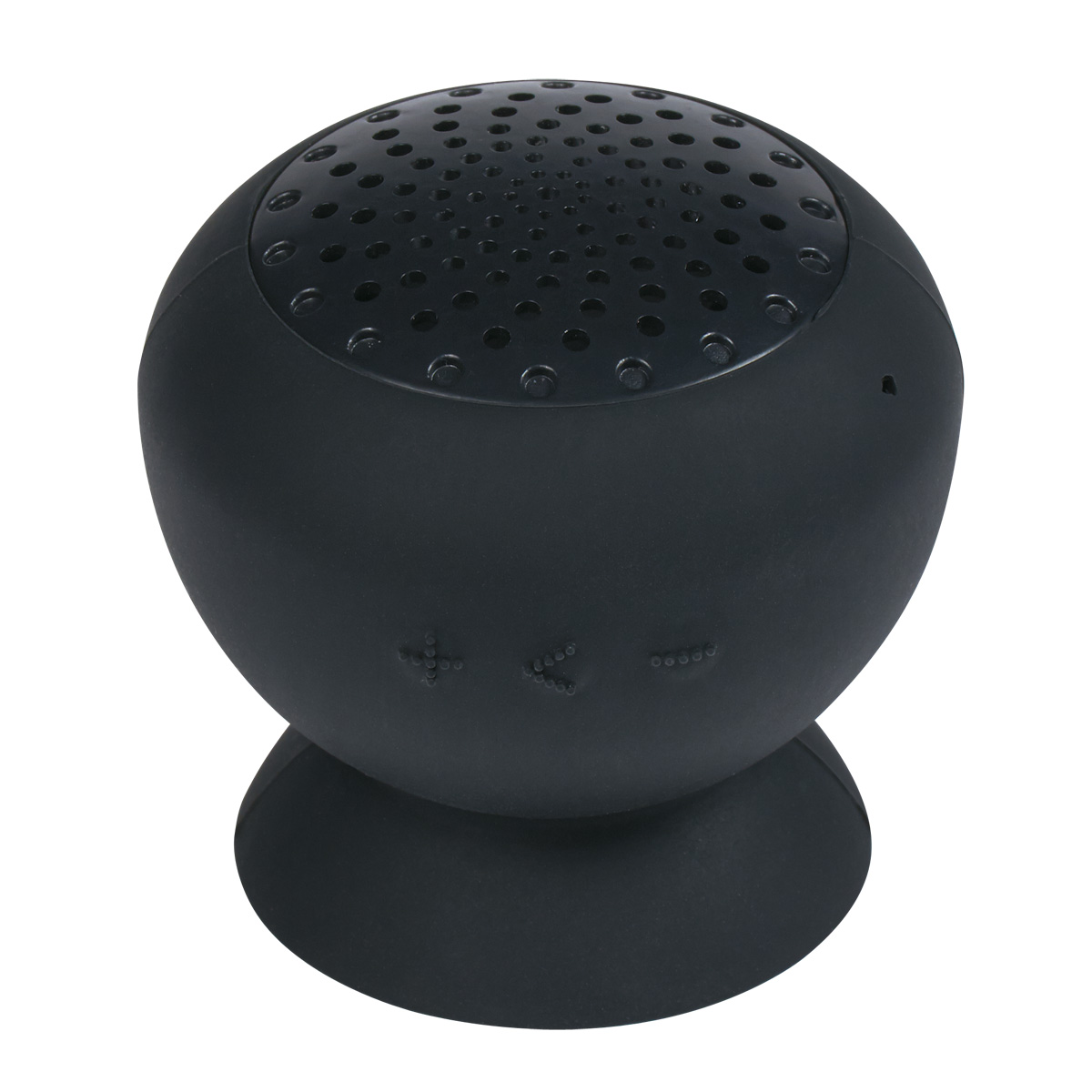 Black Silicone Speaker With Phone Stand 
