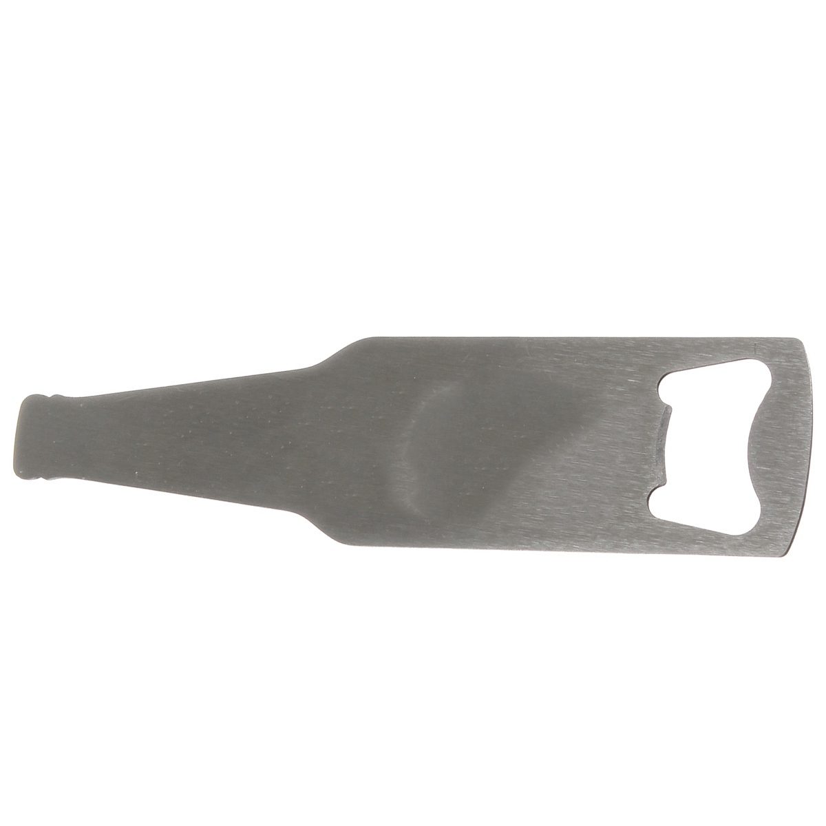 Silver Flat Bottle Opener 