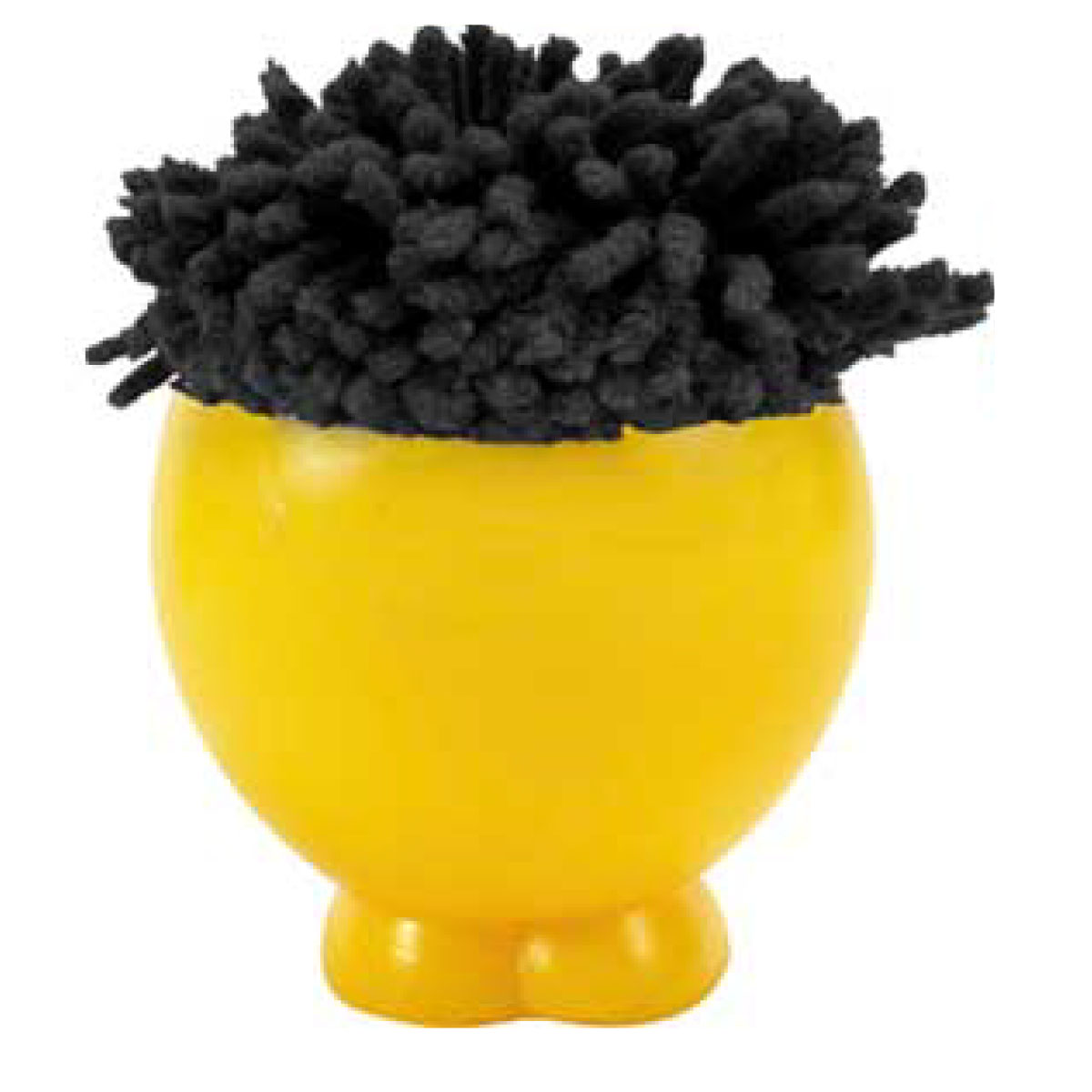 Black Shaggy Microfiber Screen Cleanin' Dude