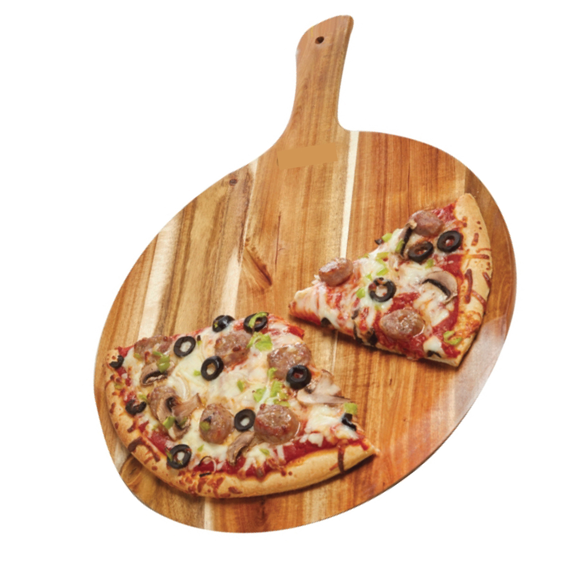 Laser Engraved 1 Location Perfecto Acacia Pizza Peel