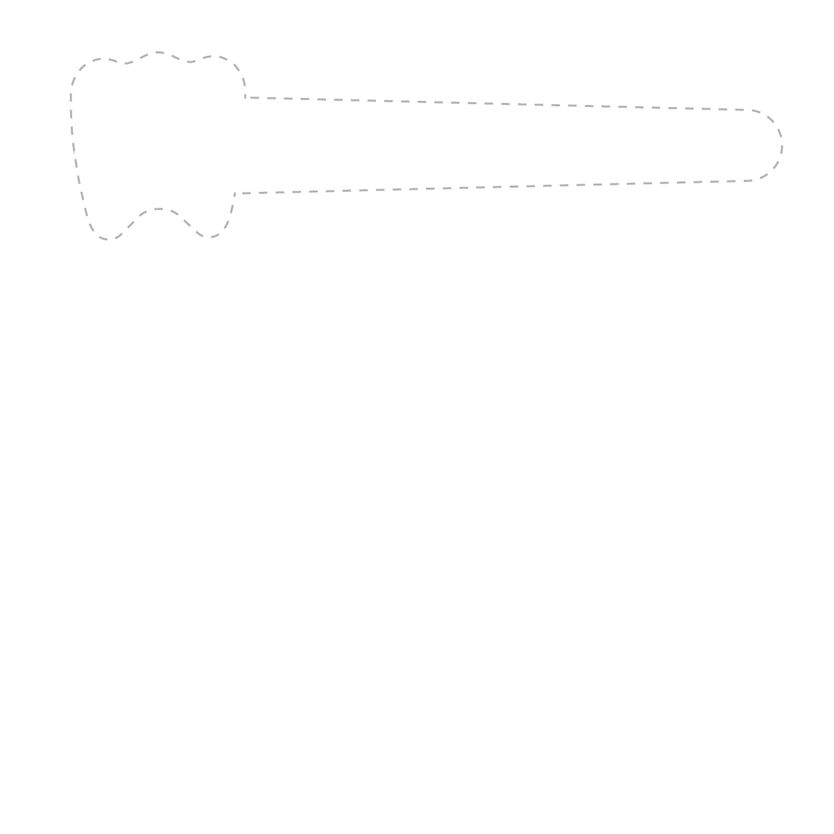 Screen Print 1 Color 1 Location Tooth Emery Board