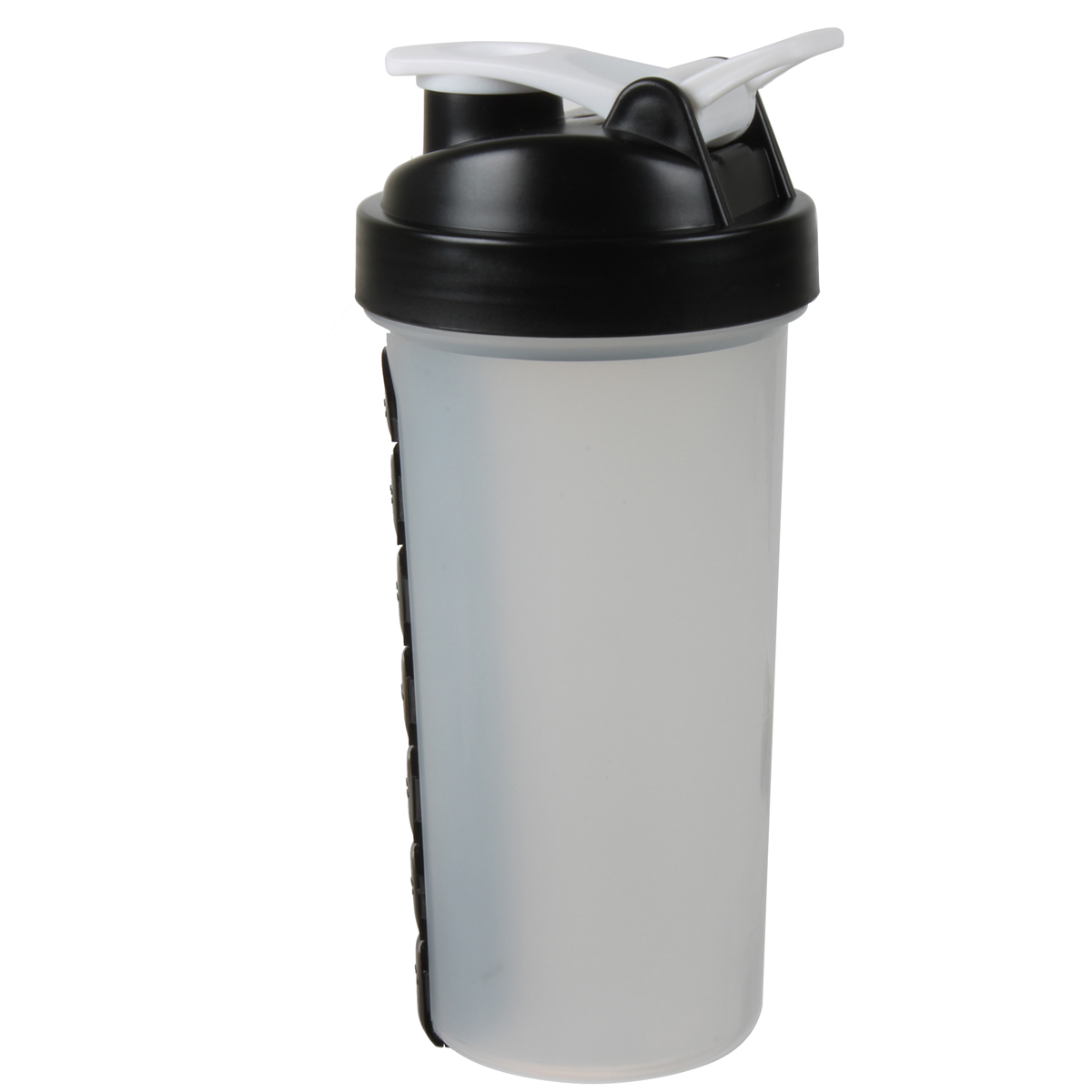 Black 28oz Water Bottle & Pill Case