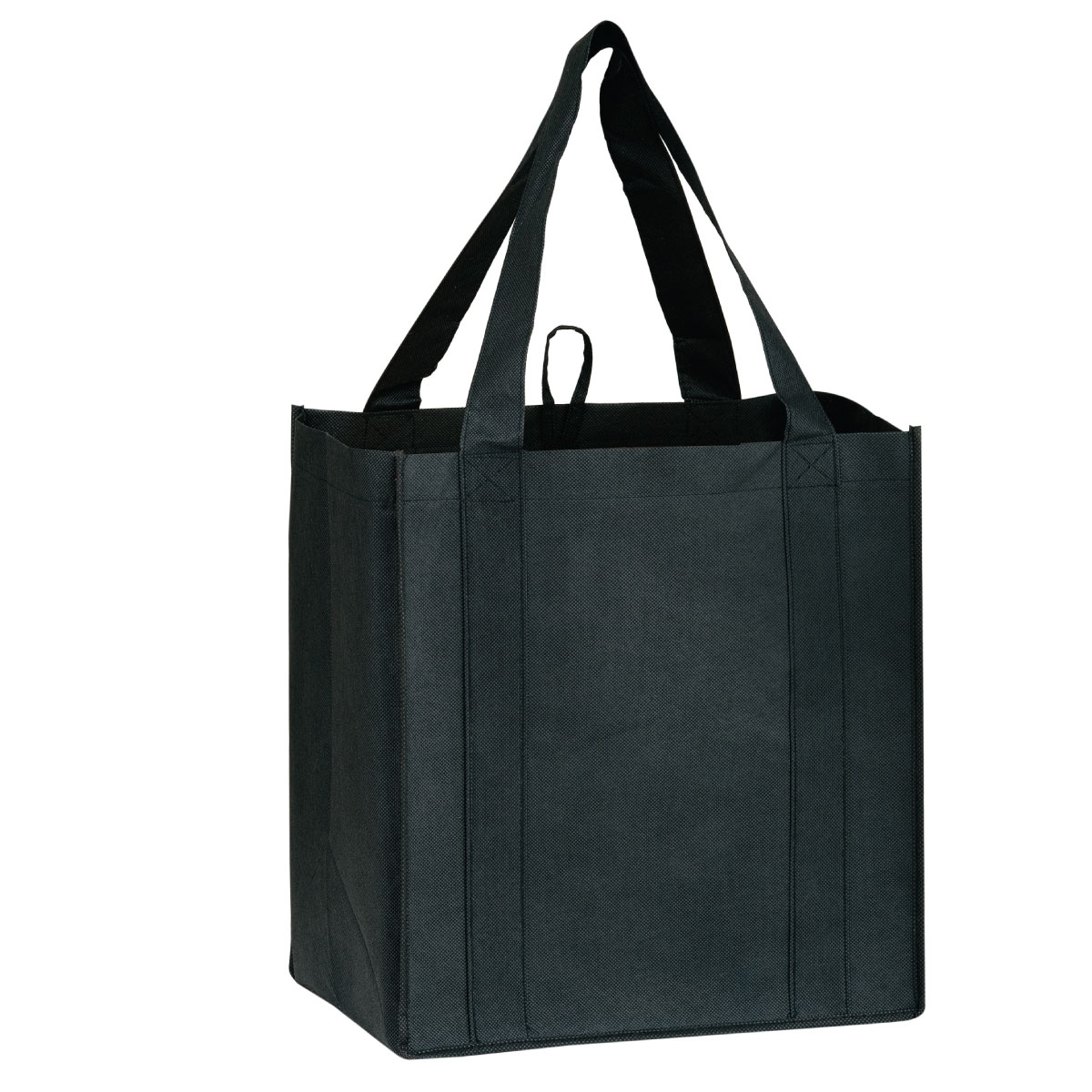 Black Reusable Tote (12”W x 8”G x 13”H)