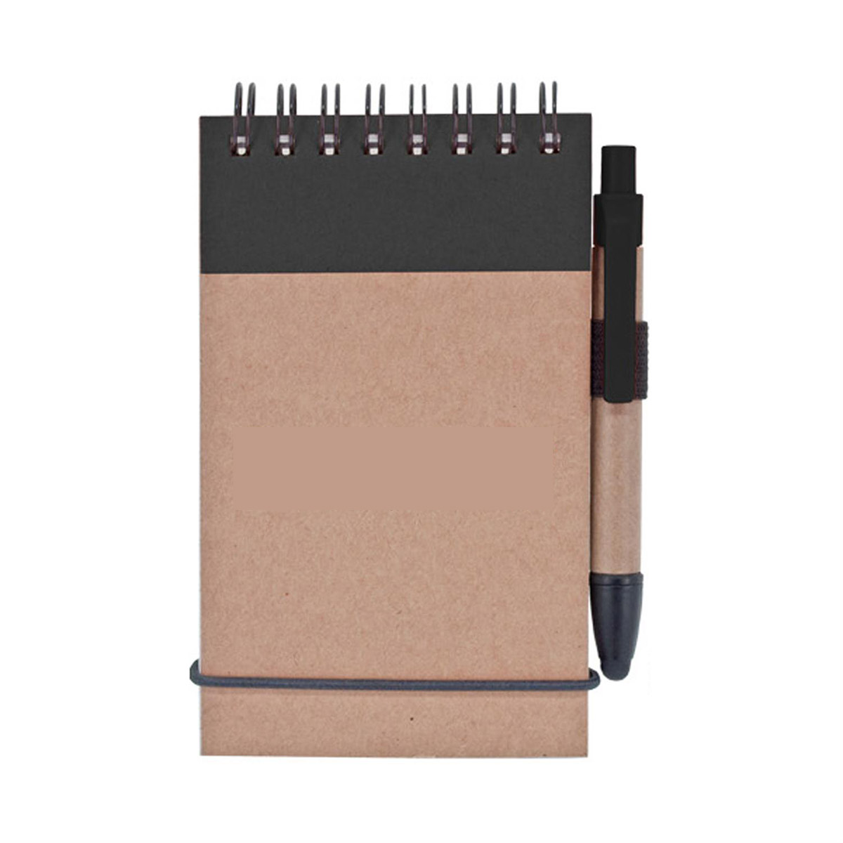 Black Stylus & Recycled Notebook Combo