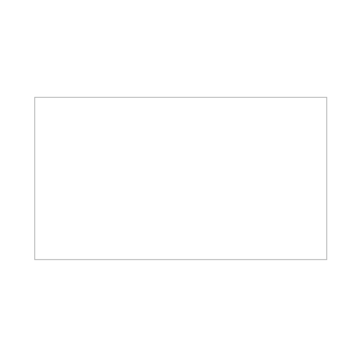  Square Corner Business Card Magnet (30 Mil)