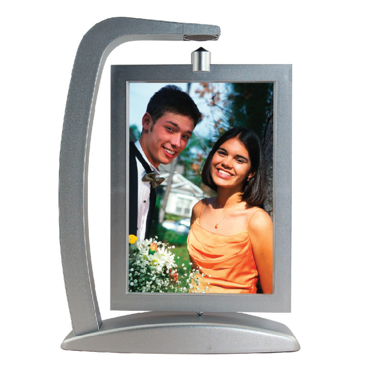 Black 5"x7" Magnetic Spin Frame 