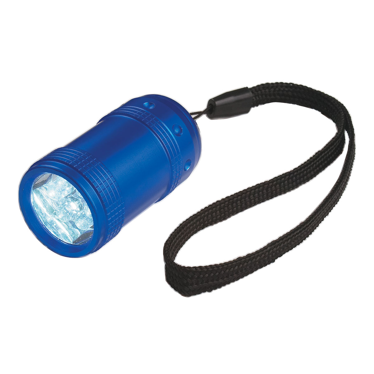 Blue Stubby LED Flashlight