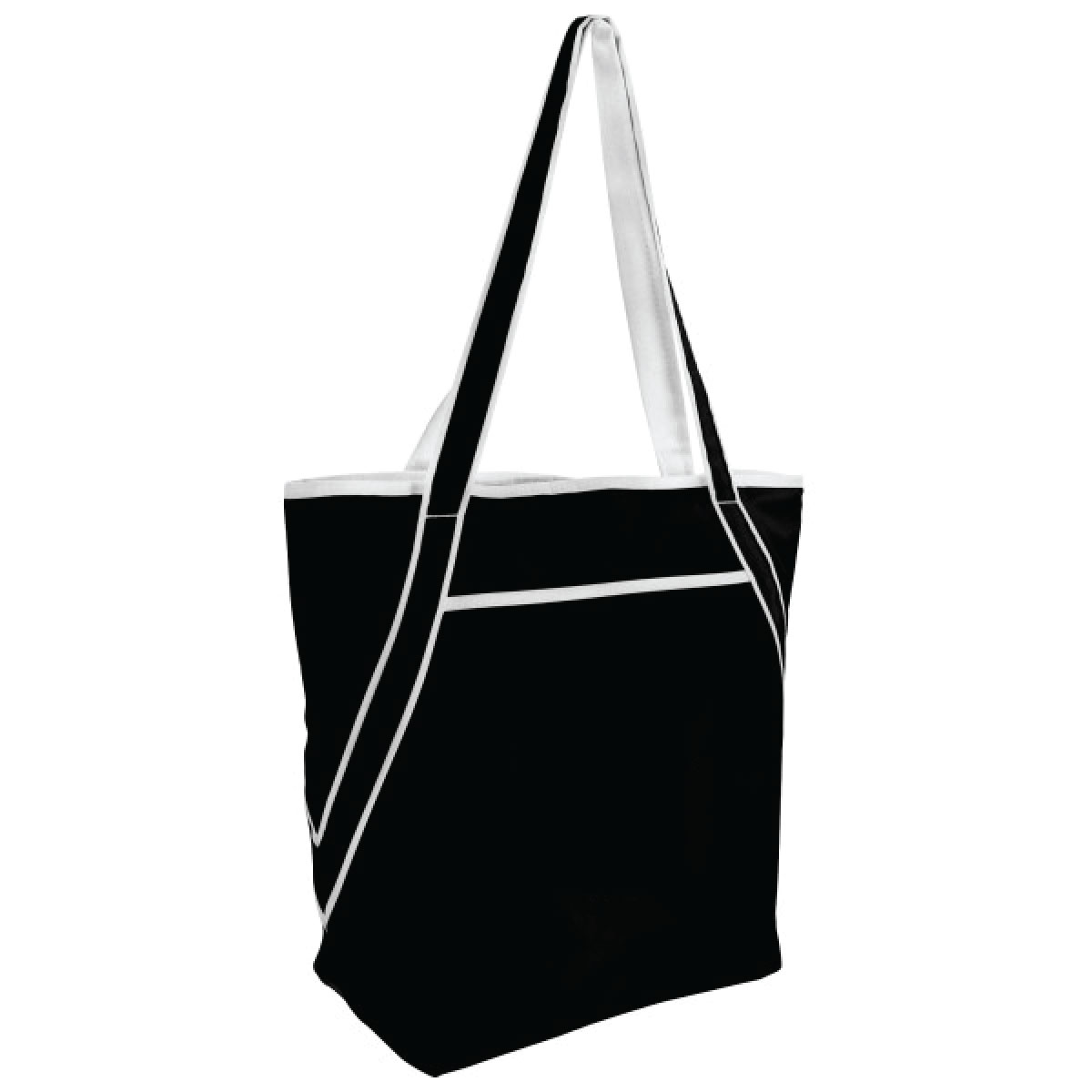 Black Bay Cooler Tote (18"W x 14.5"H)