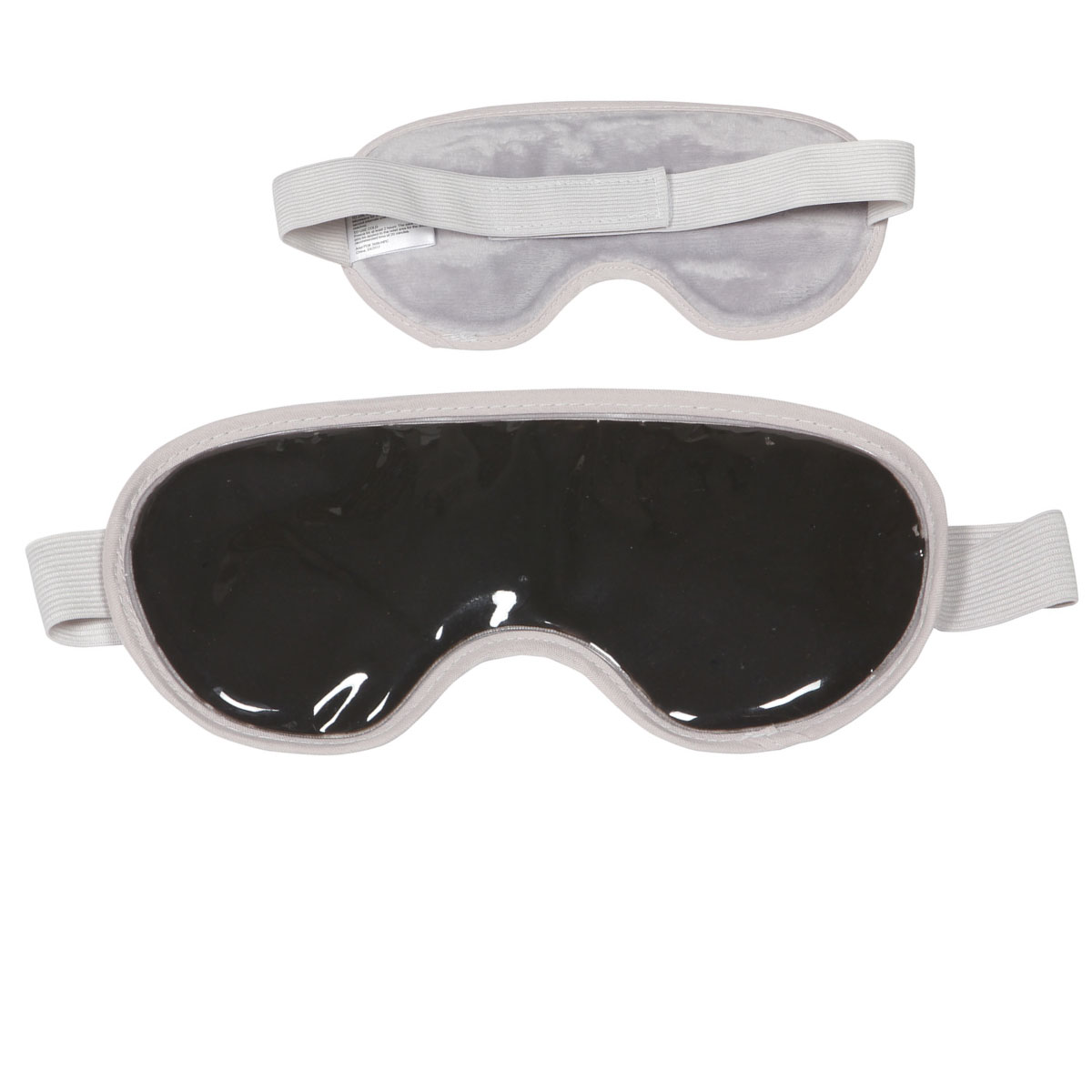 Gray ComfortClay™ Plush Eye Mask Gray