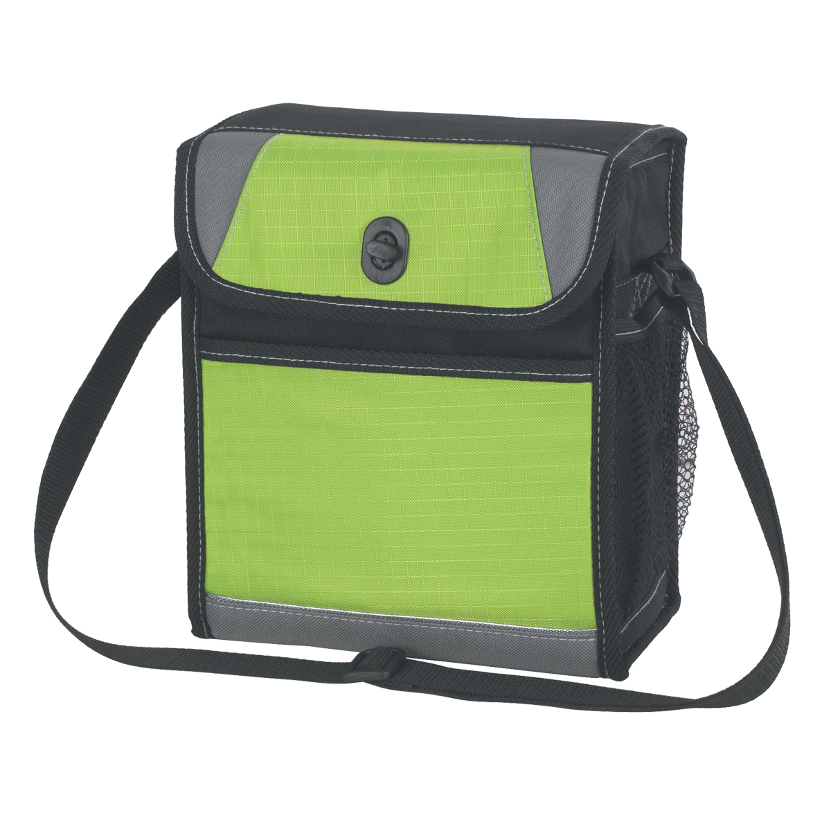 Lime Lunch Kooler w/ Toggle Closure (8"W x 4"D x 9"H)