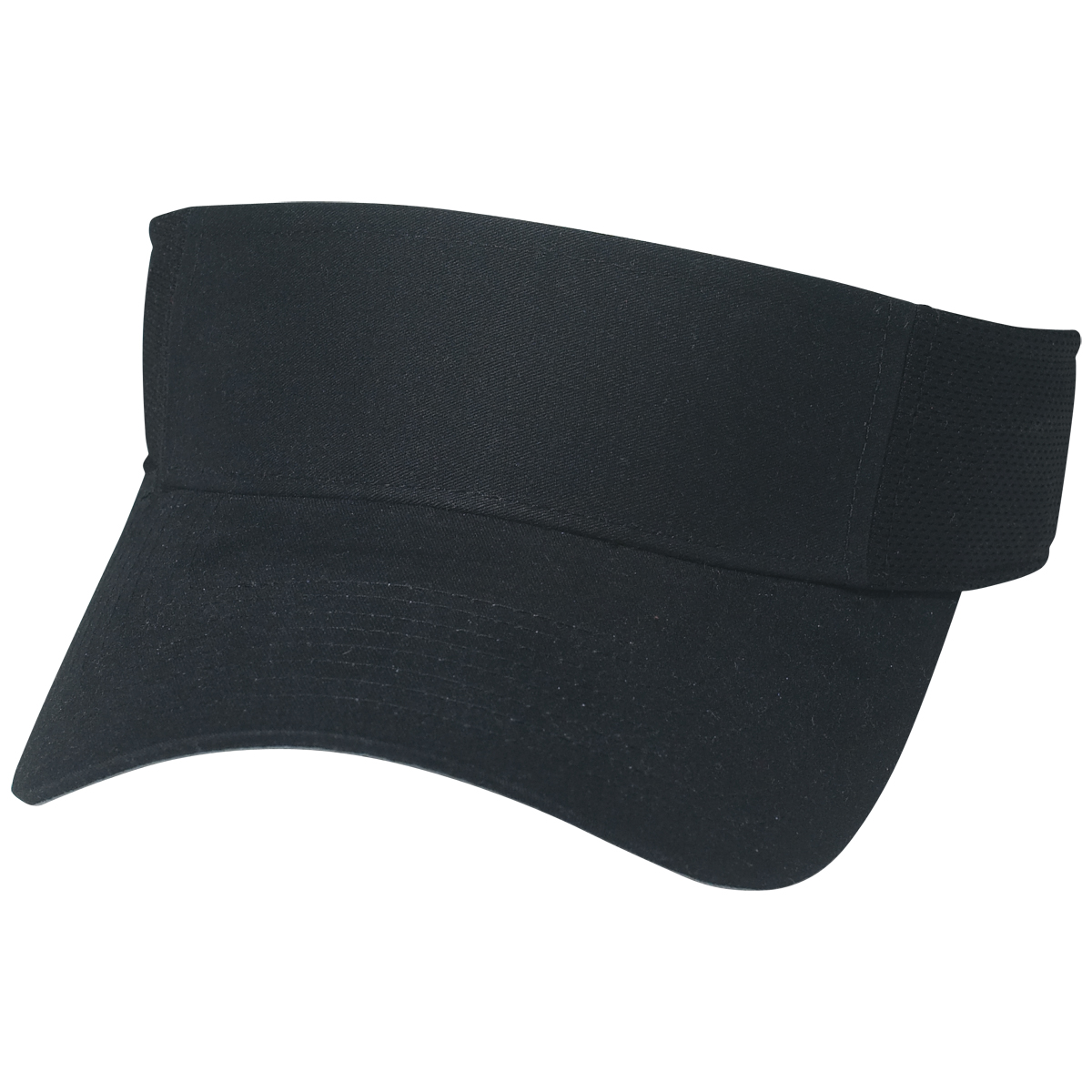 Black Dry Mesh Back Visor