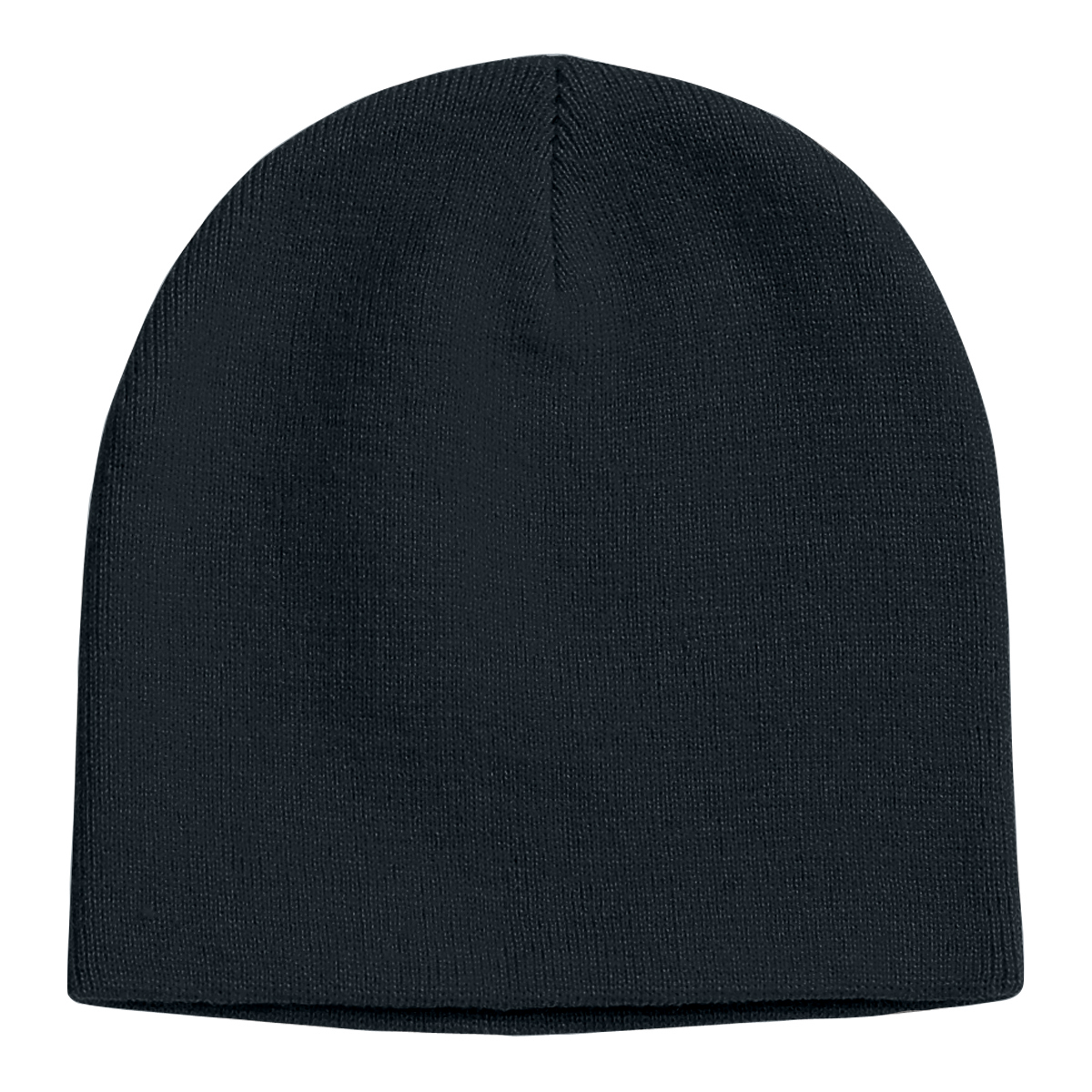 Black Knit Beanie Cap