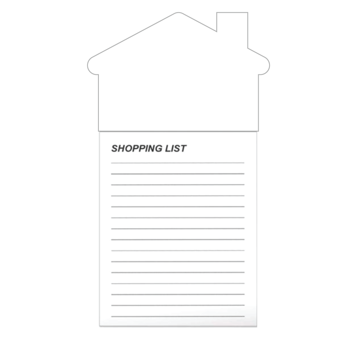 House Shape Magnet 50 Sheets