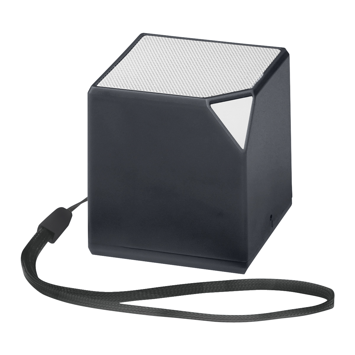 Black Speaker with Wrist Strap