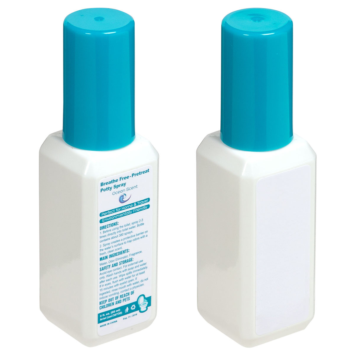 Full Color Process 1 Location Breathe Free - Pretreat Potty Spray