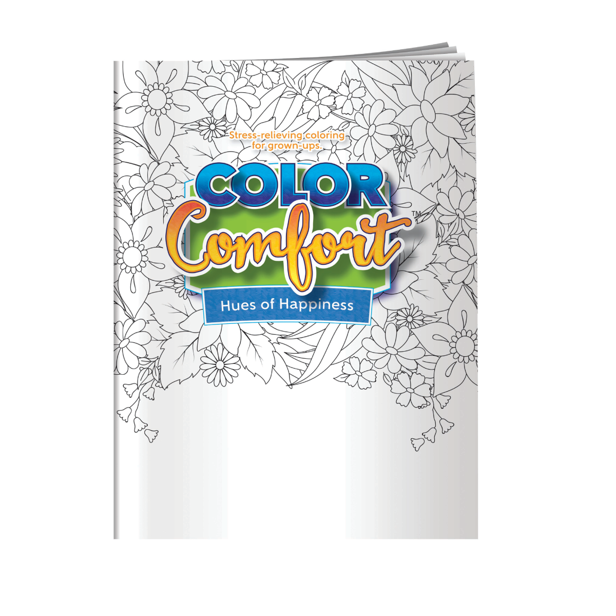 Screen Print 1 color 1 Location Adult Coloring Book