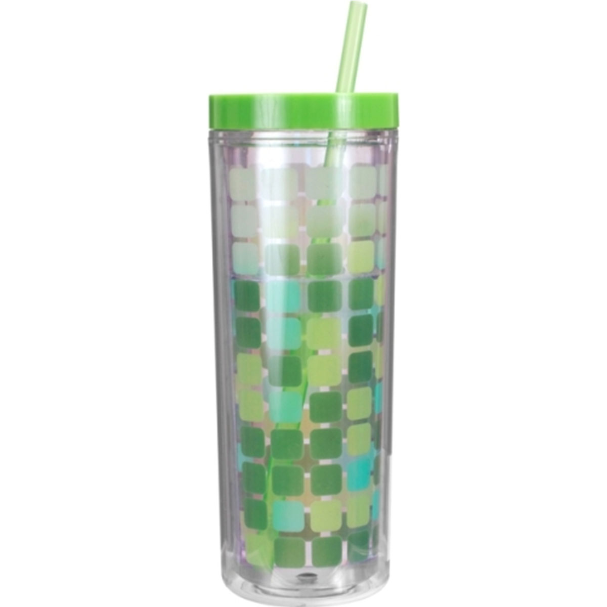 Lime Green Mood Cube Tumbler (16 oz)