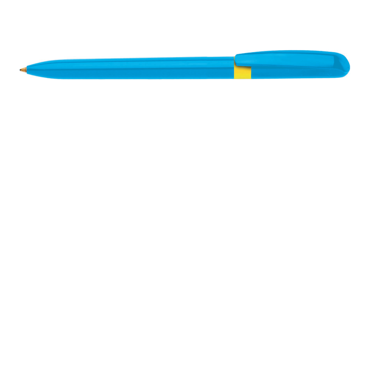 Blue with Yellow Ring Pivo Pen